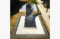 Образец памятника из черного гранита «Вечность 3»