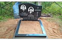 Образец памятника «Кассиопея 3» из черного гранита