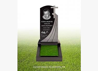 Пример готового гранитного памятника «Вечность 3»