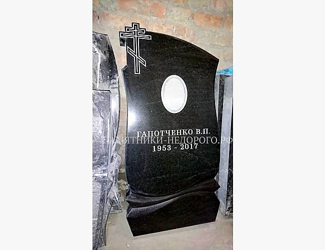 Пример готового гранитного памятника «Андромеда 1» - фото 3