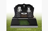 Образец готового гранитного надгробия «Эридан 1»