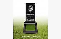 Пример готового памятника «Стандарт» для одиночной могилы