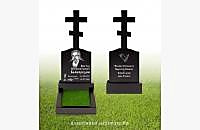 Пример готовой работы по изготовлению памятника «Крест 6»