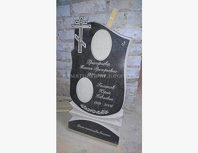 Гранитный памятник "Андромеда 5": образец готовой работы - фото 2