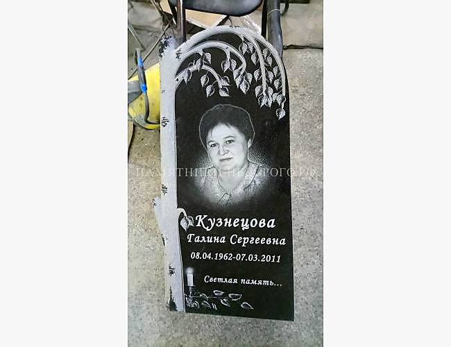 Эксклюзивный памятник "Березка": готовая работа - фото 2