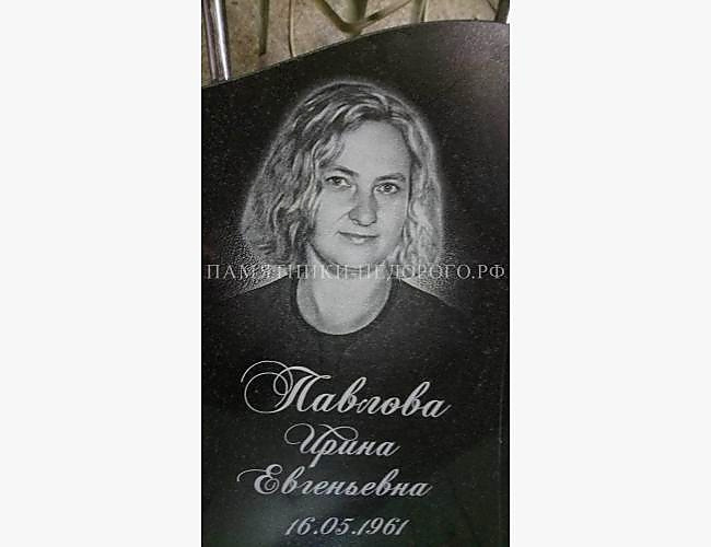 Памятник "Лилия" для женской могилы: образец готовой работы - фото 3