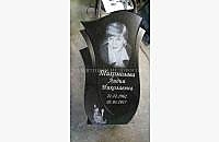 Пример оформления памятника "Лилия" для одиночной могилы - миниатюра 5