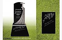 Модель "Вечность 3": христианский памятник с оформлением - миниатюра 5