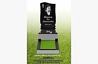 Гранитный памятник "Гармония 3" для одиночной могилы в СПб - миниатюра 4