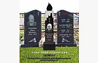 Индивидуальная стела из гранита "Свеча"