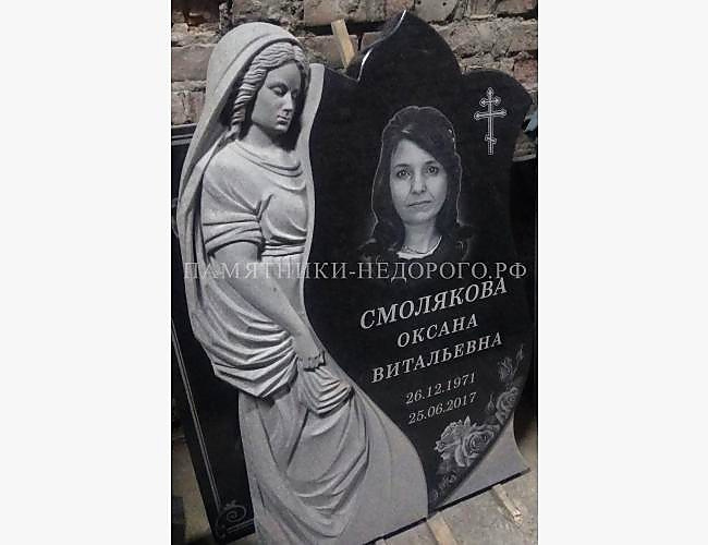 Индивидуальный памятник с изображением Святой Девы Марии - фото 4