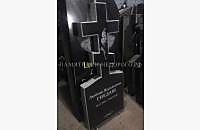 Одинарный памятник с крестом "Крест 6" - миниатюра 2