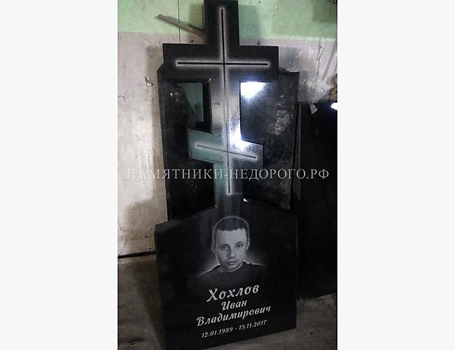 Христианский одиночный памятник "Крест 6" - фото 2