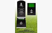 Простой памятник для одиночной могилы - миниатюра 4