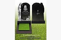 Христианский памятник "Скорбящая Дева Мария" - миниатюра 3