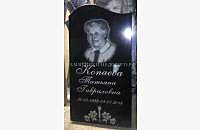 Гранитный памятник «Волна» для женской могилы - миниатюра 2