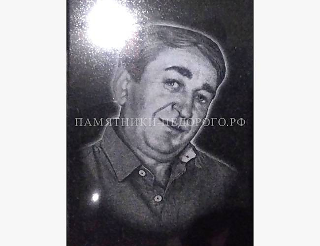 Вертикальный памятник "Волна" для семейного захоронения - фото 3