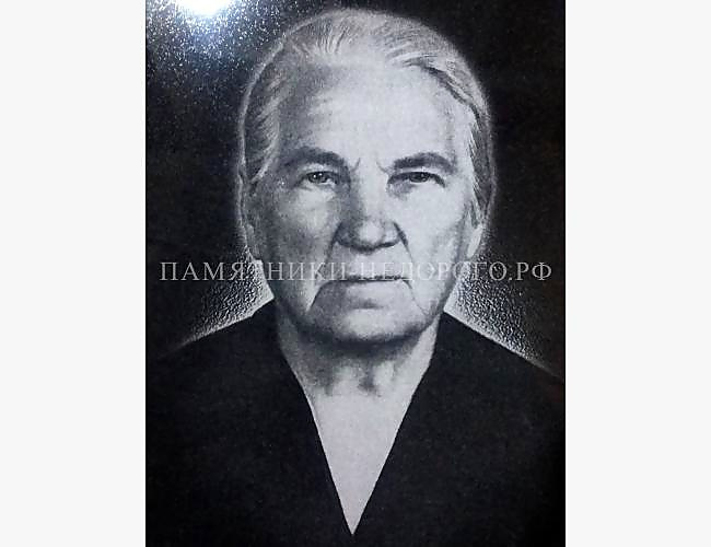 Памяьник "Волна" из черного гранита - фото 2