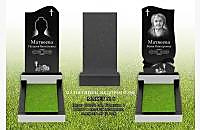 Памяьник "Волна" из черного гранита - миниатюра 4