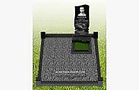 Памятник "Гармония 1" для мужской могилы - миниатюра 3