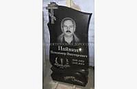 Православный памятник "Андромеда 1" из черного гранита - миниатюра 2