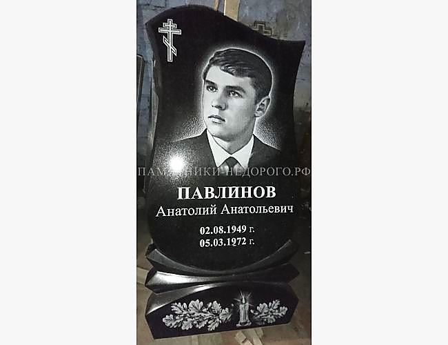 Памятник для одиночной могилы "Гармония 3" - фото 5