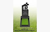 Пример готового христианского памятника "Память 1" - миниатюра 2