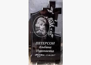 Пример готового христианского памятника "Память 1"