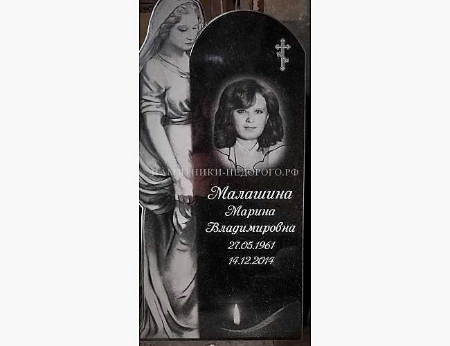 Образец готового памятника "Скорбящая Дева Мария 3"