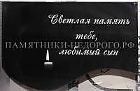 Эксклюзивный памятник из гранита "Наука 2": готовая работа - миниатюра 2