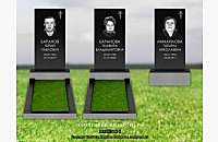 Примеры готовых памятников «Стандарт» для семейного захоронения - миниатюра 4