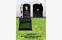 Пример оформления эксклюзивного памятника "Скорбящая Дева Мария" - миниатюра 2