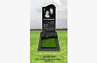 Пример готового памятника "Волна" для семейного захоронения - миниатюра 2