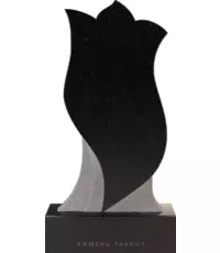  Памятник на могилу, стела - бутон с тремя заостренными лепестками