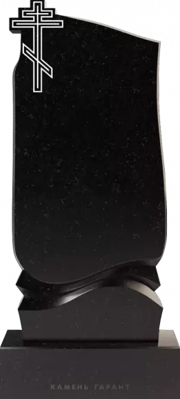 Памятник из чёрного гранита Андромеда 1