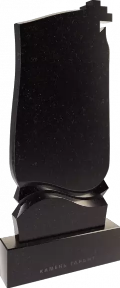 Памятник из чёрного гранита Андромеда 1 - фото 3