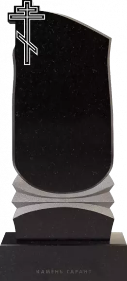 Памятник из чёрного гранита Андромеда 5