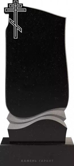 Памятник из чёрного гранита Андромеда 4