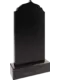 Памятник из чёрного гранита Восток 1 - миниатюра 3