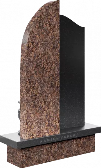Памятник из чёрного гранита Судьба 2 - фото 3