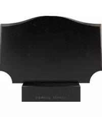 Горизонтальный двойной памятник, отражающий неразрывную связь