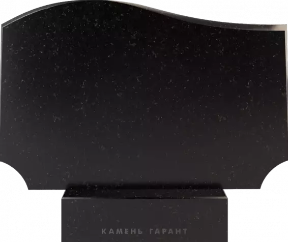 Памятник из чёрного гранита Кассиопея 3