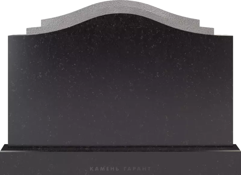 Памятник из чёрного гранита Рукопись 1