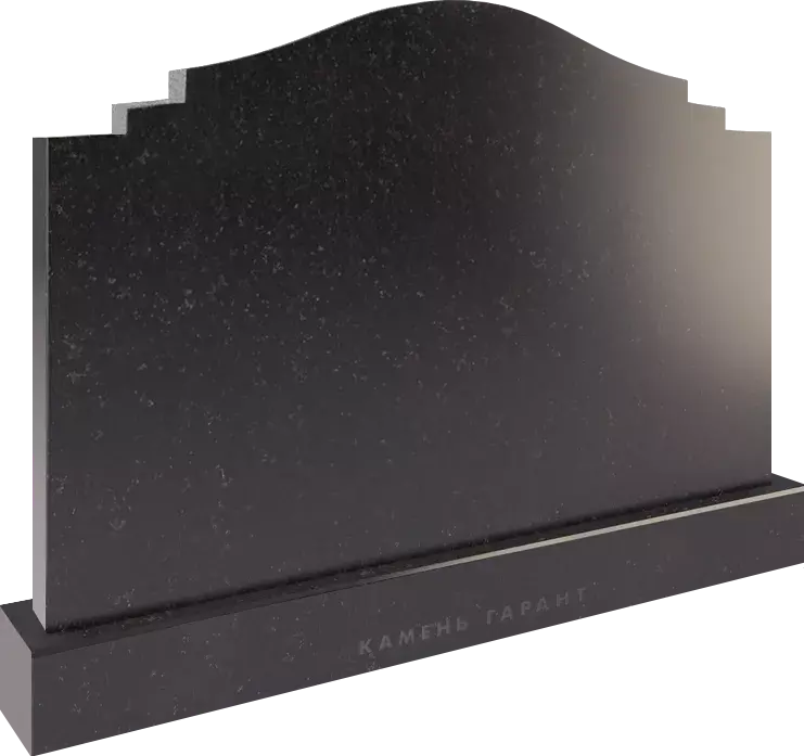 Памятник из чёрного гранита Рукопись 1 - фото 3