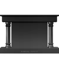 Горизонтальный памятник с колоннами с боковых сторон