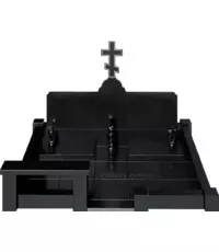 Пример индивидуально спроектированного и установленного комплекса для семейного захоронения