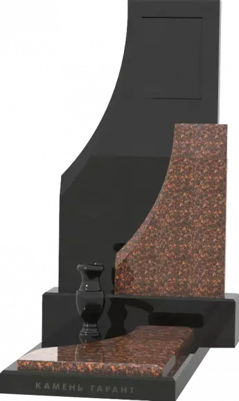 Памятник из чёрного гранита Гермес