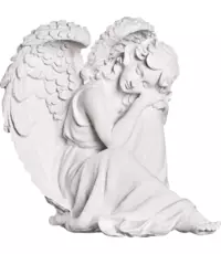 Скульптура Скорбящая ПВ-022, высота 23 см на могилу по низкой цене в СПб