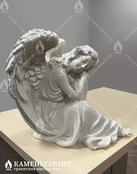 Скульптура Скорбящая ПВ-022, высота 23 см - фото 2