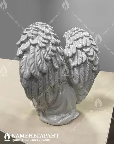 Скульптура Скорбящая ПВ-022, высота 23 см - фото 4